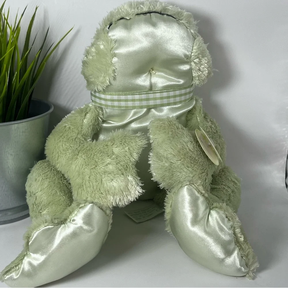 New Barrington Baby Soft Green Plush‎ Frog Toy Cuddle Lovey